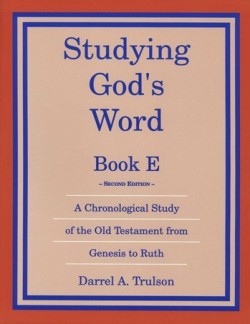 Christian Liberty Press Studying God's Word Book E