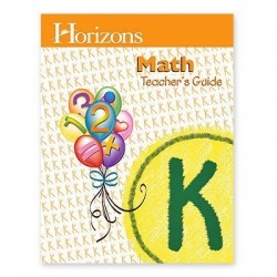 Horizons Kindergarten Math Teacher's Guide