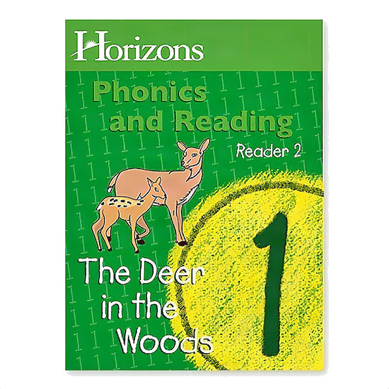 Horizons 1st Grade Phonics & Reading Reader 2: The Deer in the Woods - Product Image