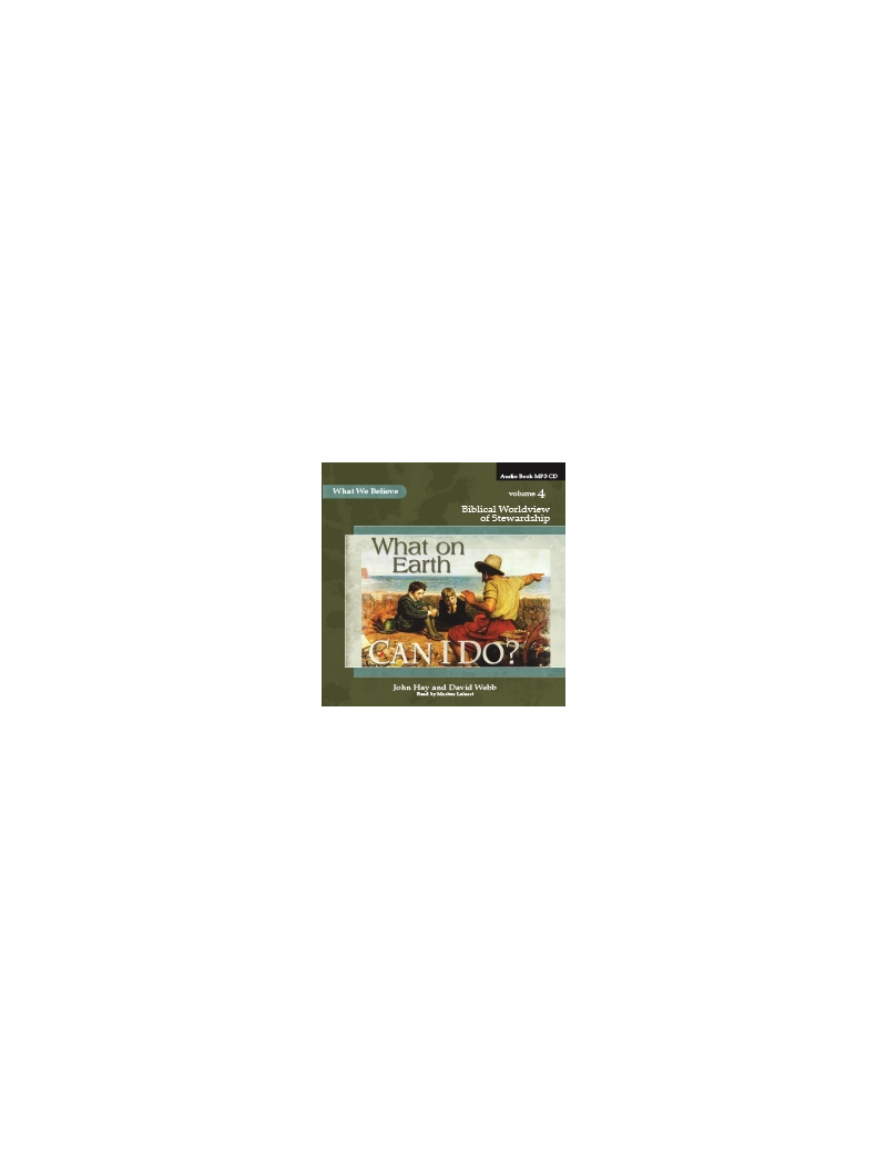 What on Earth Can I Do? MP3 Audio CD - Product Image