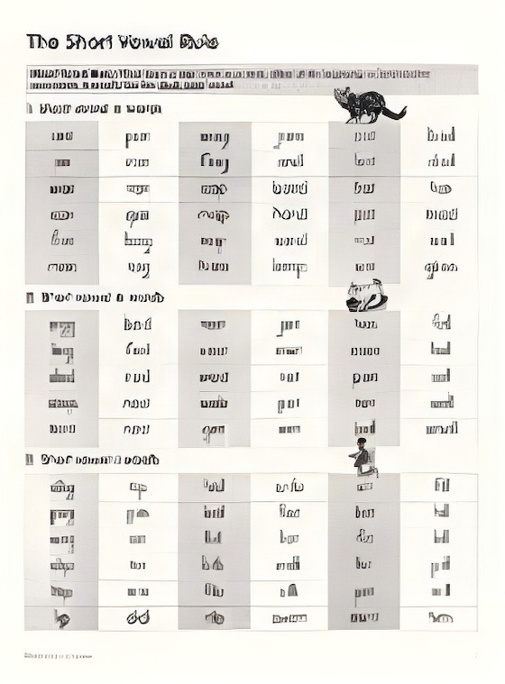 Christian Liberty Press Phonics Flashcards & Charts - Product Image